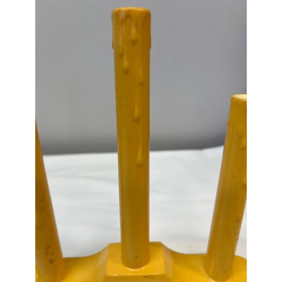 4 Vintage Electric Candelabra Light Holder, holds 3 bulbs - Picture 2 of 8